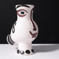 Picasso Pottery Vase CHOUETTE VISAGE DE FEMME Vase, Madoura (A.R. 144) - Sold for $16,640 on 11-15-2025 (Lot 125).jpg